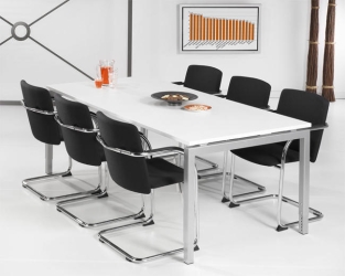 Bureautafel Q-bic  180cm, 90cm diep